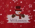 Türschild Motiv "Schneemann"